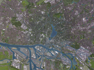 Hamburg - 3D City Model Modello 3D