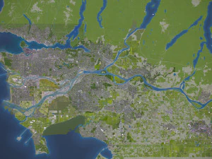 Vancouver - 3D City Model 3D Model