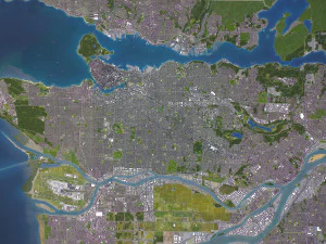 Vancouver - 3D City Model 3D Model