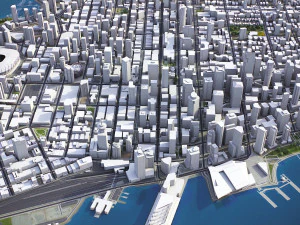 Vancouver - 3D City Model 3D Model