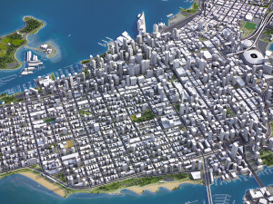 Vancouver - 3D City Model 3D 모델