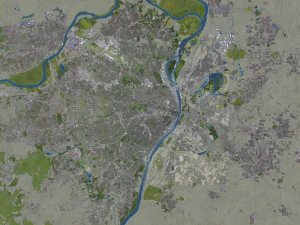 St Louis - 3D City Model 3D Model