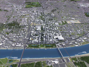 St Louis - 3D City Model 3D Model