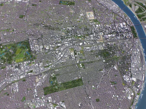St Louis - 3D City Model 3D Model