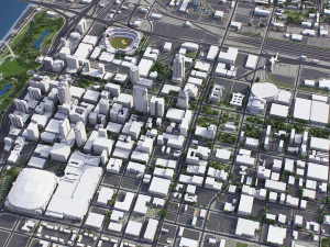 St Louis - 3D City Model 3D Model