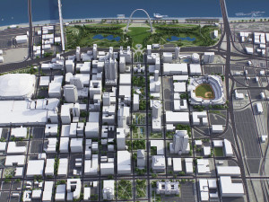 St Louis - 3D City Model 3D 模型