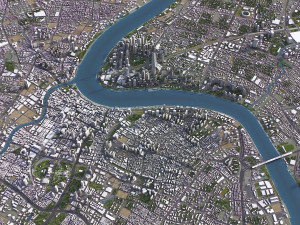 Shanghai - 3D City Model Modello 3D