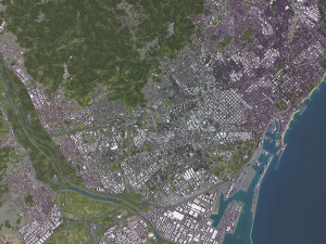 Barcelona - 3D City Model Modello 3D