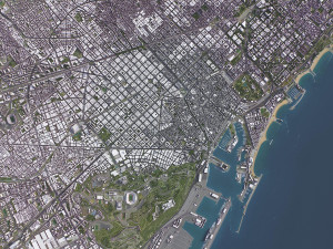 Barcelona - 3D City Model Modello 3D