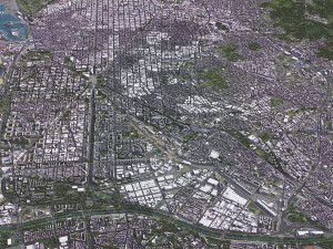 Barcelona - 3D City Model Modello 3D