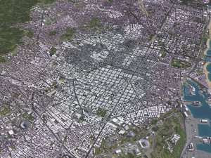Barcelona - 3D City Model Modello 3D