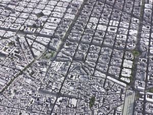 Barcelona - 3D City Model Modello 3D