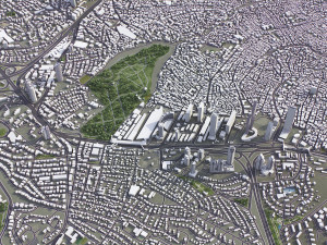 Istanbul - 3D City Model Modelo 3D