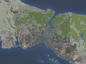 Istanbul - 3D City Model Modelo 3D