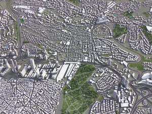 Istanbul - 3D City Model Modelo 3D