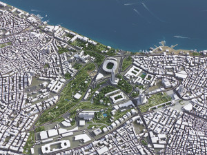 Istanbul - 3D City Model Modelo 3D