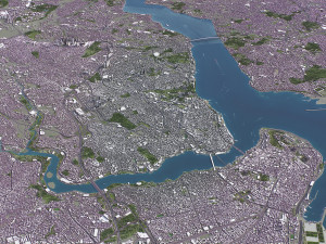Istanbul - 3D City Model Modelo 3D