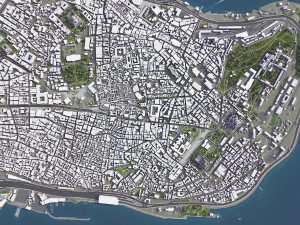 Istanbul - 3D City Model Modelo 3D