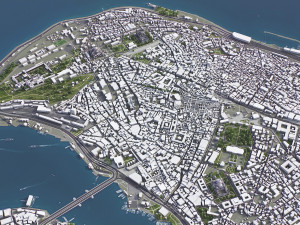 Istanbul - 3D City Model Modelo 3D