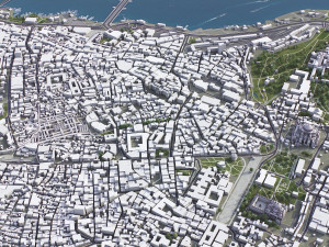 Istanbul - 3D City Model Modelo 3D