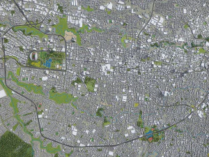 San Jose - 3D City Model 3D Model