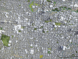 San Jose - 3D City Model 3D Model