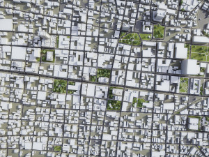 San Jose - 3D City Model 3D Model