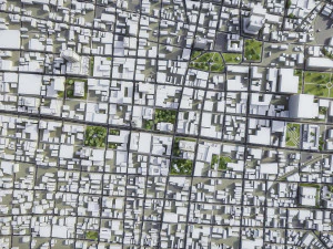 San Jose - 3D City Model 3D Model