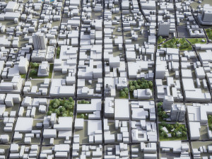 San Jose - 3D City Model 3D Model