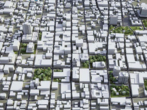 San Jose - 3D City Model 3D Model