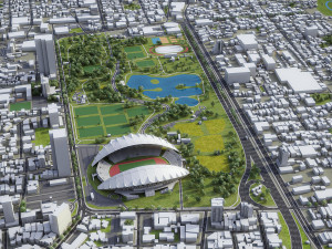 San Jose - 3D City Model 3D Model