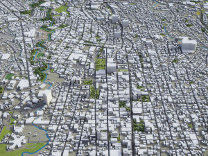 San Jose - 3D City Model 3D Model