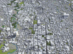 San Jose - 3D City Model 3D Model