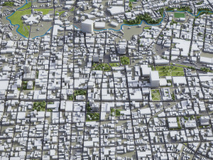 San Jose - 3D City Model 3D Model