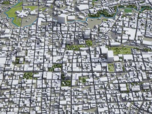 San Jose - 3D City Model 3D Model