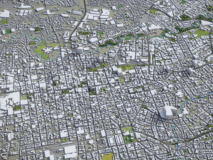 San Jose - 3D City Model 3D Model