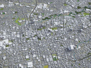 San Jose - 3D City Model 3D Model