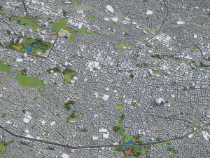 San Jose - 3D City Model 3D Model