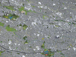 San Jose - 3D City Model 3D Model