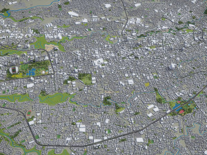 San Jose - 3D City Model 3D Model