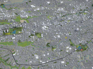 San Jose - 3D City Model 3D Model