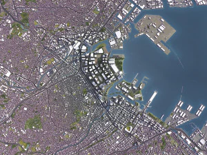 Yokohama - 3D City Model 3D Model