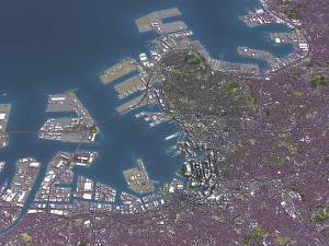 Yokohama - 3D City Model 3D Модель