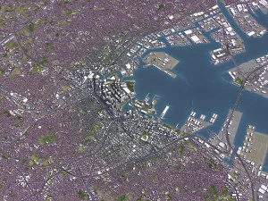 Yokohama - 3D City Model 3D Model