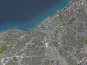 Cleveland - 3D City Model 3D Model
