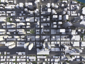Calgary - 3D City Model 3D Model