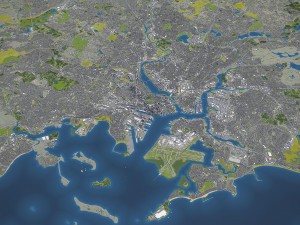Boston - 3D City Model 3D Model