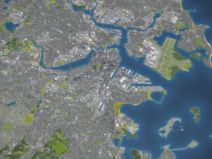 Boston - 3D City Model 3D Model