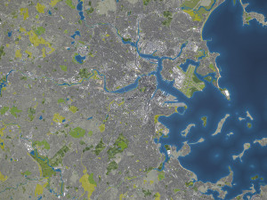 Boston - 3D City Model 3D Model