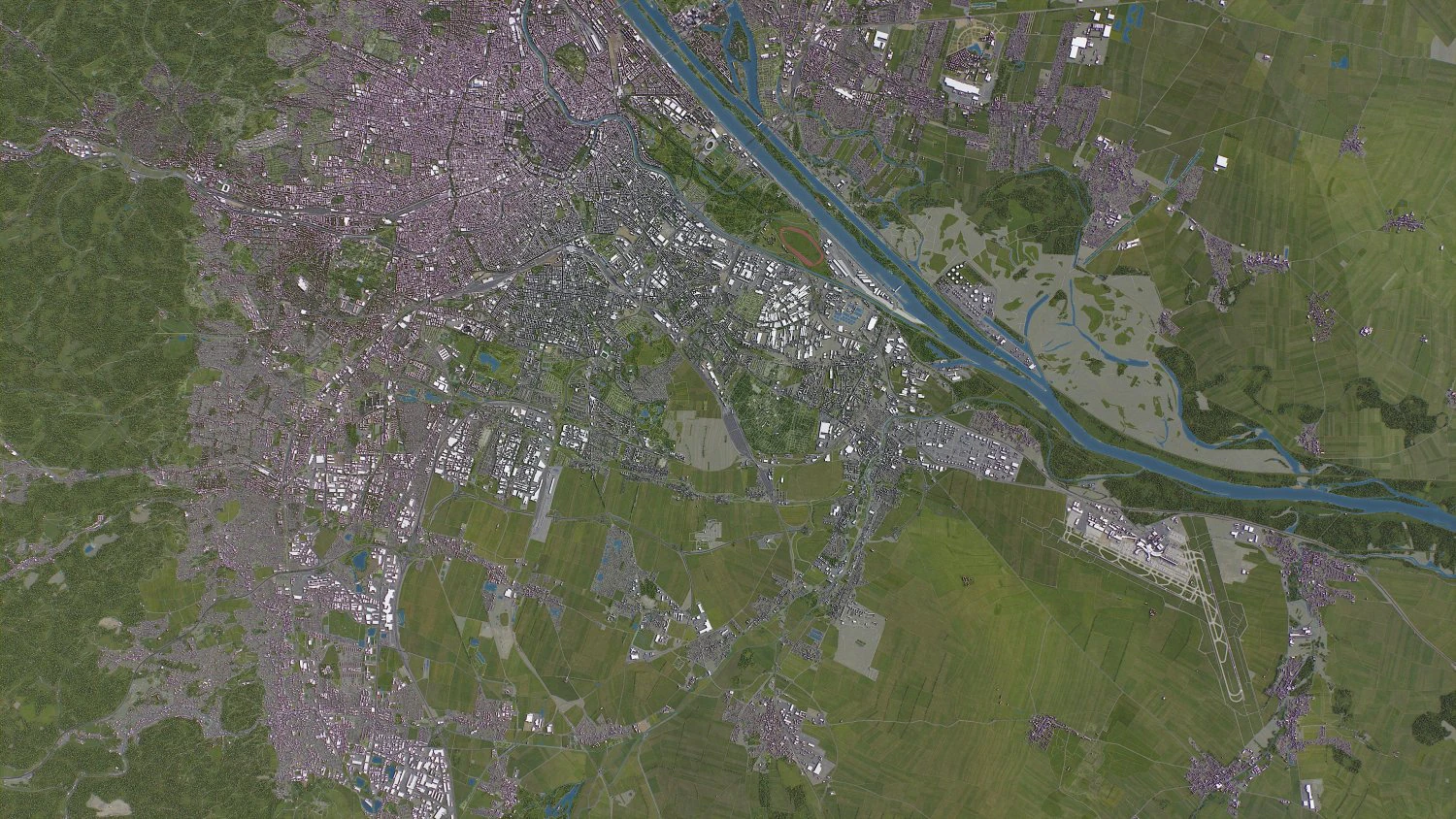 Vienna - 3D City Model 3D Model .c4d .max .obj .3ds .fbx .stl .blend 